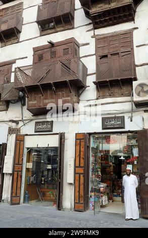 Souq al Alawi in Dschidda in Saudi-Arabien Stockfoto