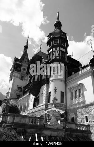 Schloss Peles in Sinaia, Rumänien Stockfoto