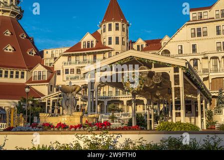 Das Hotel Del Coronado. Coronado, Kalifornien, USA. Stockfoto