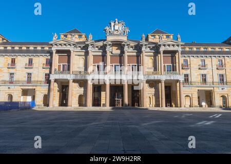 Laboral University Complex og Gijàon, Asturien Stockfoto