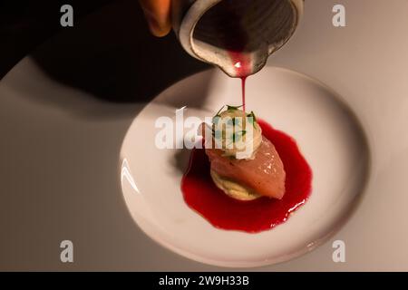 Noni Restaurant in Valletta, Malta Stockfoto