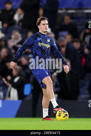 London, Großbritannien. Dezember 2023. Leo Castledine aus Chelsea während des Premier League-Spiels in Stamford Bridge, London. Der Bildnachweis sollte lauten: David Klein/Sportimage Credit: Sportimage Ltd/Alamy Live News Stockfoto