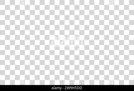 Hintergrundbild, Nachahmung eines transparenten Hintergrunds, graue und weiße gerade Quadrate. Transparenter Hintergrund für Ihre Designs. Nahtloses Muster. Vektor Stock Vektor