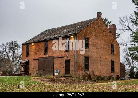 Carry House, Präsident James Buchanans Wheatland, Lancaster PA USA Stockfoto