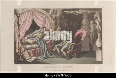 Consulting the Prophet, aus dem Journal of sentimental Travels in the Southern Provinces of France, Short Before the Revolution, 1959 von William Combe Stockfoto