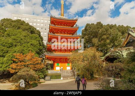 Tocho-Ji Tempel, 806 n. Chr., Hakata, Fukuoka, Japan Stockfoto