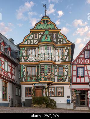 Malerisches Stadtbild in Idstein, Hessen, Deutschland Stockfoto