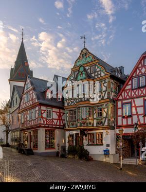 Malerisches Stadtbild in Idstein, Hessen, Deutschland Stockfoto