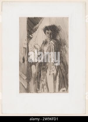 Rosita Mauri 1917 von anders Zorn Stockfoto