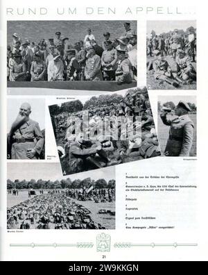 ZIEL ERKANNT! 12. Reichs-Frontsoldatentag des Stahlhelm B.d.F. Breslau 30 31 Mai 1931 21 Propaganda-Erinnerungsschrift (Gedenkbuch des Stahlhelmbunds, Deutsche rechte paramilitärische Organisation 1918–1935) keine Copyri bekannt. Stockfoto