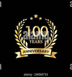 Jubiläumsabzeichen. Vorlage für Jubiläumslogo Stock Vektor