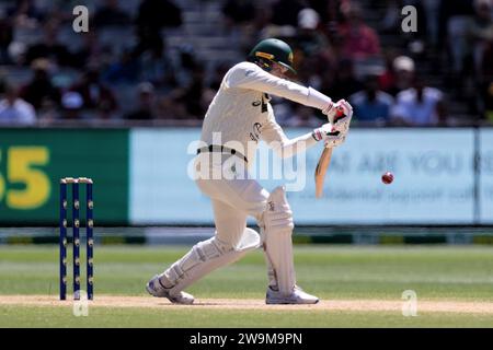 Melbourne, Australien, 29. Dezember 2023. Alex Carey von Australien während des 4. Tages des Boxing Day Tests - Tag 4 Spiel zwischen Australien und Pakistan auf dem Melbourne Cricket Ground am 29. Dezember 2023 in Melbourne, Australien. Quelle: Dave Hewison/Speed Media/Alamy Live News Stockfoto