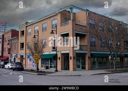 Kansas City, Missouri - 28. Dezember 2023: 18th und Vine Jazz District in KC Stockfoto