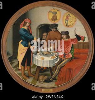 Joseph interpretiert die Träume seiner Mitgefangenen 1953 von Meister der Geschichte Joseph Stockfoto