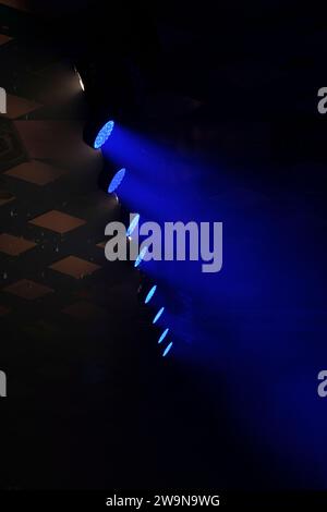 Konzertbeleuchtung im Barrowlands Ballroom in Glasgow, Schottland. Stockfoto