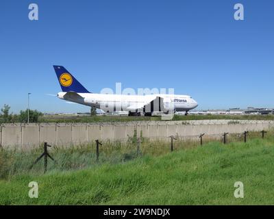 Lufthansa Boeing 747 Stockfoto