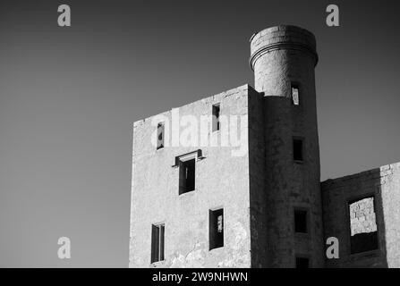 Foto: © Jamie Callister. New Slains Castle, Aberdeenshire Coastline, Aberdeenshire, Nordost-Schottland, 15. November, 2023 Stockfoto