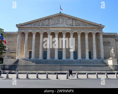 Französische Nationalversammlung Palais Bourbon Paris Frankreich europa Stockfoto
