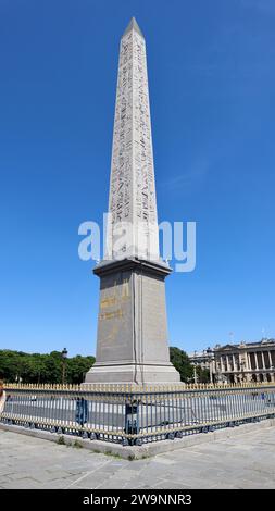 Luxor Obelisk Paris Frankreich Europa Stockfoto