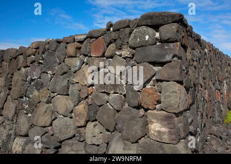 Die Chinesische Mauer, Puuhonua o Honaunau National Historical Park, Hawaii Stockfoto