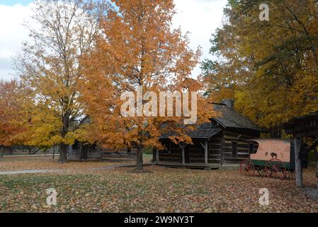 Fowler Park, Vigo County, Indiana Stockfoto