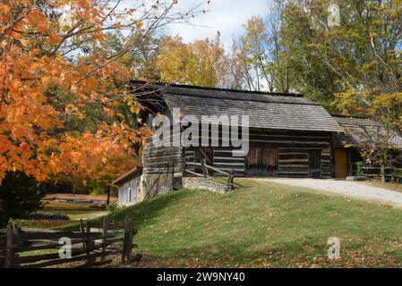 Fowler Park, Vigo County, Indiana Stockfoto