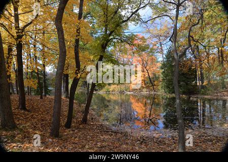 Fowler Park, Vigo County, Indiana Stockfoto