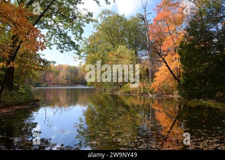 Fowler Park, Vigo County, Indiana Stockfoto