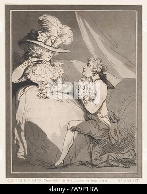 Baltship in High Life 1959 von Thomas Rowlandson Stockfoto