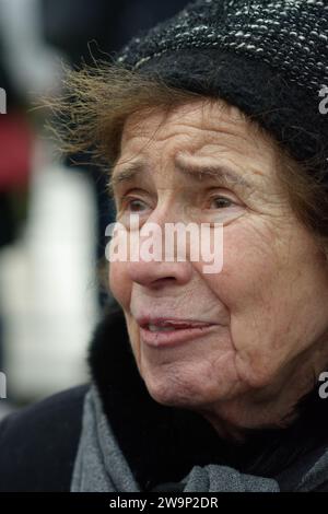 Nouveau rassemblement au Trocadéro, des mères de l'espoir organisé par WIZO france et le CRIF pour demander la libération de tous les otages du hamas Stockfoto