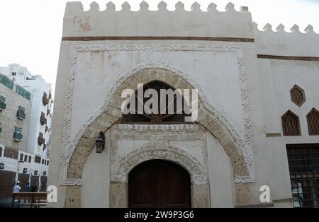 Die Shafi-Moschee in Old Dschidda in Saudi-Arabien Stockfoto