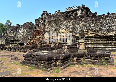 Angkor Thom, Khmer-Imperium 12.-13. Jahrhundert. Siem Reap, Kambodscha. Stockfoto