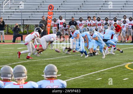 High School Football-Spiel in Falls Church Virginia Stockfoto