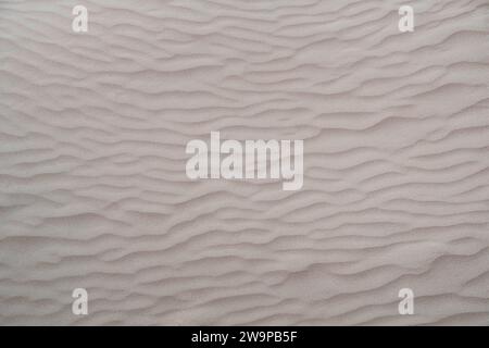 Sandstruktur eines Strandes in der Bretagne, Frankreich Stockfoto