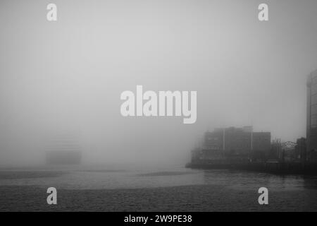 Kreuzfahrtschiff Ankunft in Halifax, Nova Scotia, Kanada. Stockfoto