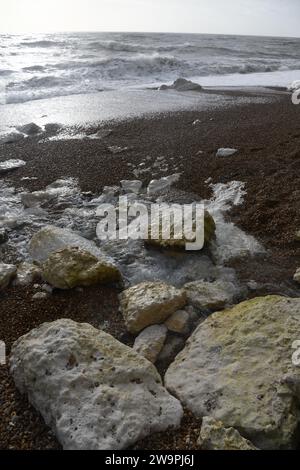 Samphire Hoe, Dover Stockfoto