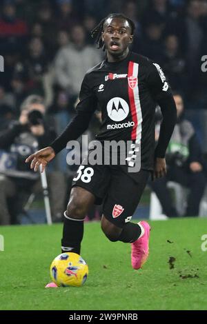 Neapel, Italien, 29. Dezember, 2023 y58 in Aktion während der Serie A Macth zwischen SSC Napoli vs AC Monza Credit:Agostino Gemito/ Alamy Live News Stockfoto