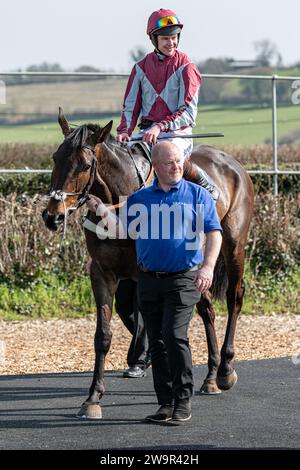 Ambion Hill, Vizemeister in Wincanton am 21. März 2022 Stockfoto