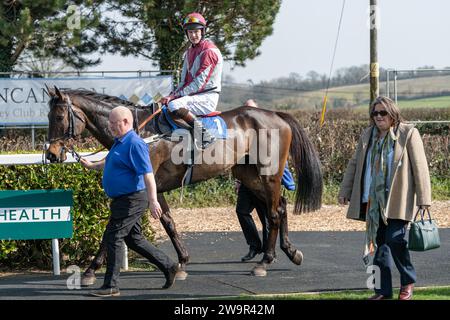 Ambion Hill, Vizemeister in Wincanton am 21. März 2022 Stockfoto