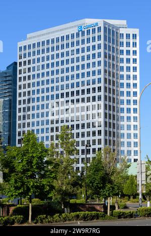 Bellevue, WA, USA - 6. Juni 2023; SAP Concur Technologies hat weltweit seinen Hauptsitz in der Innenstadt von Bellevue Washington Stockfoto