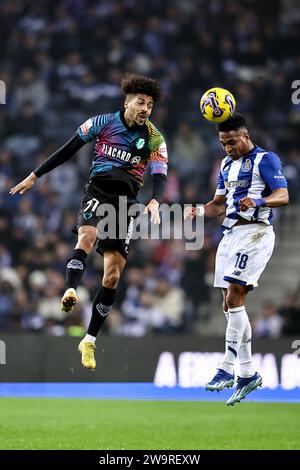 Dragon Stadium, Porto, Portugal. Dezember 2023. Von links nach rechts, Wendell beim FC Porto gegen GD Chaves. Quelle: Victor Sousa/Alamy Live News Stockfoto