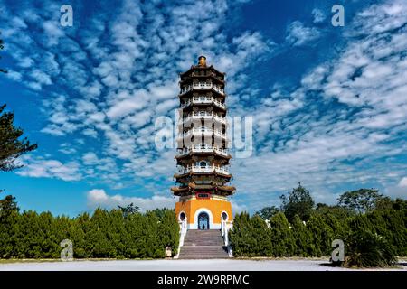 Ci En Pagoda, Sun Moon Lake, Yuchi, Taiwan Stockfoto