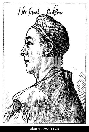 Jakob Fugger, auch „der Reiche“ oder Jakob von der Lilie (1459-1525), auch Jakob Fugger „der Reiche“ oder Jakob II Fugger (1459-1525), Hans Holbein d.Ä. (Bildband, 1881), Jakob Fugger, auch 'der Reiche' oder Jakob von der Lilie (1459-1525), auch Jakob Fugger 'der Reiche' oder Jakob II Fugger (1459-1525), Jakob Fugger, auch 'der Reiche' oder Jakob von der Lilie (1459-1525), Egalement Jakob Fugger 'le riche' ou Jakob II Fugger (1459-1525) Stockfoto