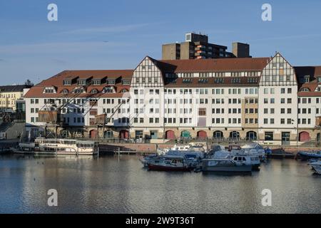 Tempelhofer Hafen, Tempelhof, Tempelhof-Schöneberg, Berlin, Deutschland *** Tempelhofer Hafen, Tempelhof, Tempelhof Schöneberg, Berlin, Deutschland Stockfoto