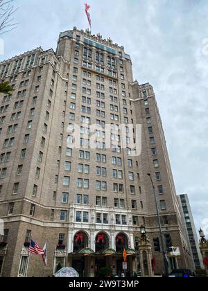 InterContinental Mark Hopkins San Francisco Hotel in San Francisco, Kalifornien Stockfoto