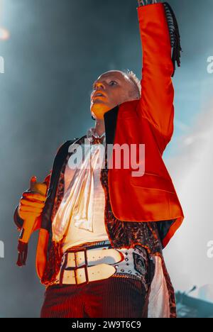 Keith Flint - The Prodigy, V2010, Hylands Park, Chelmsford, Essex, Großbritannien - 22. August 2010 Stockfoto