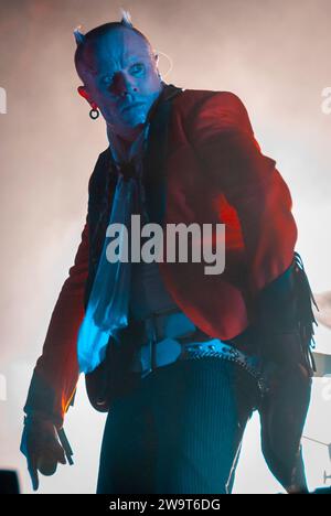 Keith Flint - The Prodigy, V2010, Hylands Park, Chelmsford, Essex, Großbritannien - 22. August 2010 Stockfoto