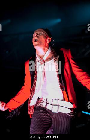 Keith Flint - The Prodigy, V2010, Hylands Park, Chelmsford, Essex, Großbritannien - 22. August 2010 Stockfoto