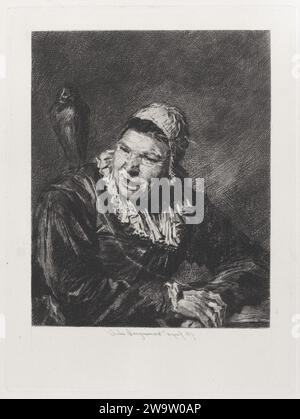 Malle Babbe, nach Frans Hals 1919 von Jules-Ferdinand Jacquemart Stockfoto