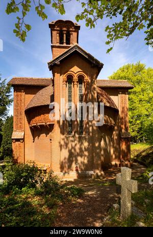 Großbritannien, England, Surrey, Compton, 1898 Cemetery Chapel, entworfen von Mary Watts Stockfoto